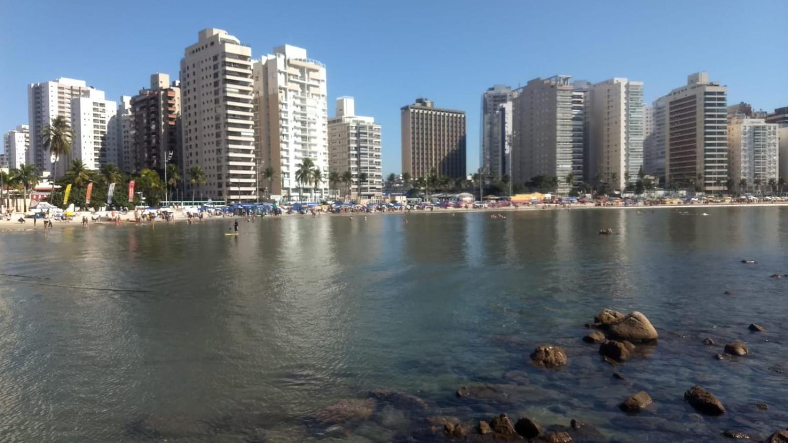 Apartamento Edificio Arpoador Guaruja Ngoại thất bức ảnh